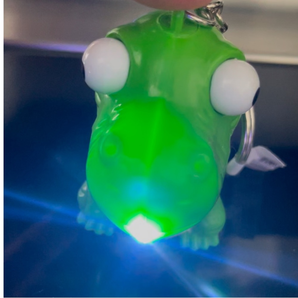 NWT Animated Flashlight Keychain Dinosaur